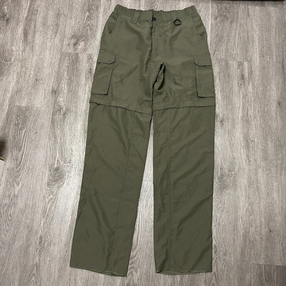 Boy Scouts of America Pants Men M Green Uniform Switchback Convertible Cargo BSA